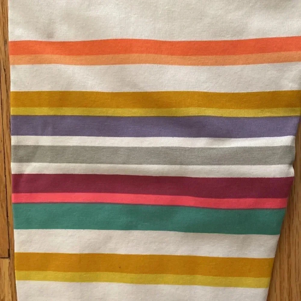 Tea Collection sz 12 striped leggings never worn in excellent condition NWOT